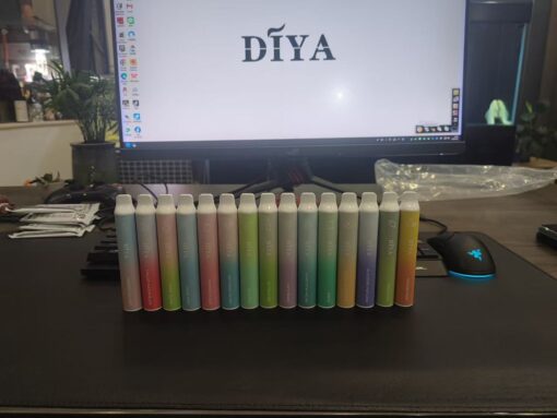 Diya 7500 Puffs 拋棄式電子煙 叮啞一次性煙桿 新款上市 可充電霧化桿：圖片 2