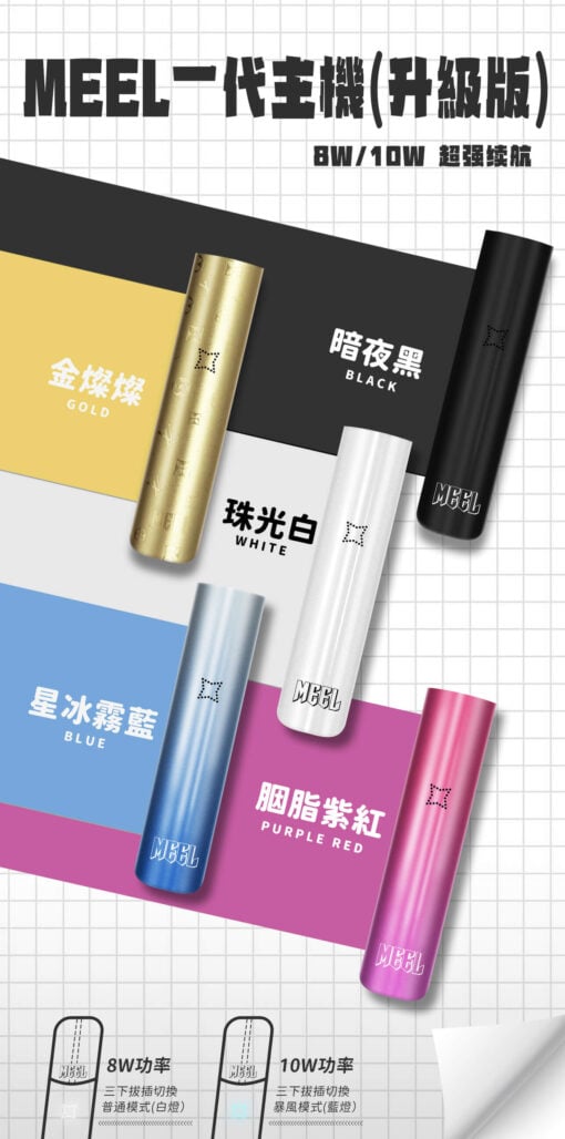 MEEL一代主機/一代通用主機/適用悅刻 sp2s ilia lana一代煙彈：圖片 2