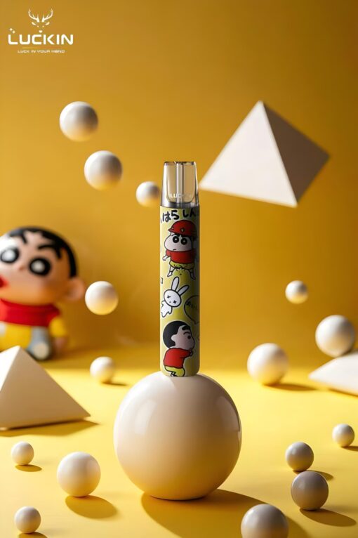 幸運主機 Luckin特別款煙桿 蠟筆小新 哪吒 台灣現貨：圖片 3